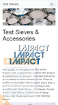 Mobile Screenshot of impact-test.com